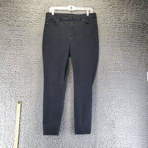 Buffalo David Bitton Jeans Womens 10 Black Mollie High-Rise Skinny Stretch Denim